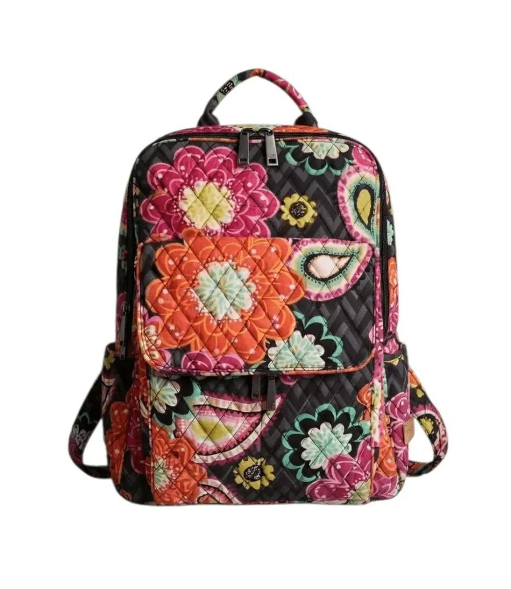 VERA BRADLEY Backpack In Ziggy Zinna Pattern